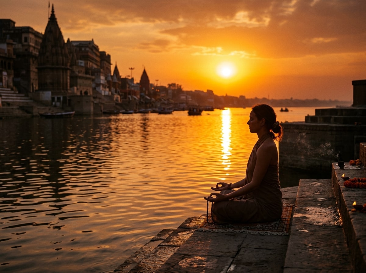 Yoga by the Ganga